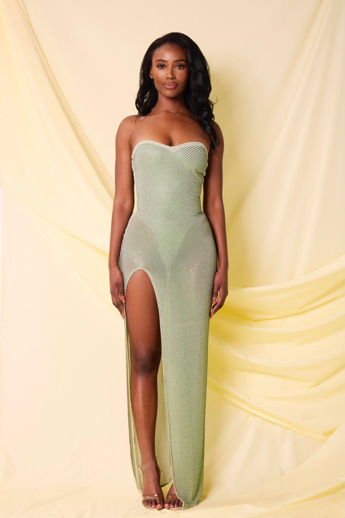 THE ENNA DIAMANTE DRESS LemonLunar clothes