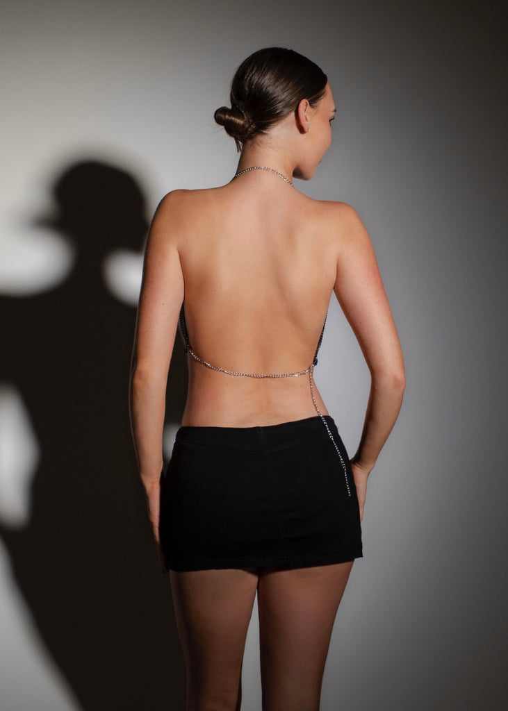 THE AMIRA BLACK SKIRT LemonLunar clothes