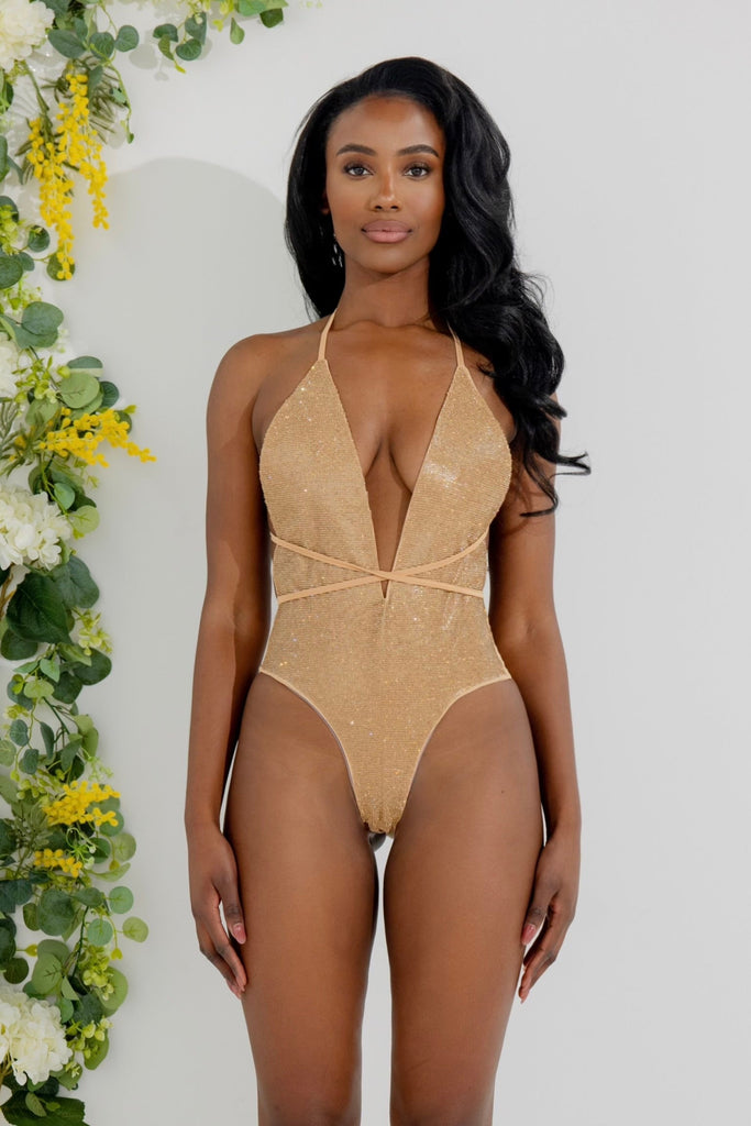 THE DIAMANTE SWIMSUIT LemonLunar Dresses