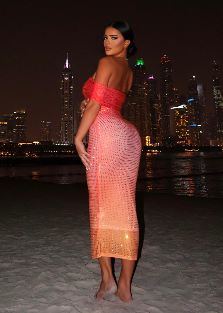 THE CALLIOPE DIAMANTE DRESS LemonLunar clothes