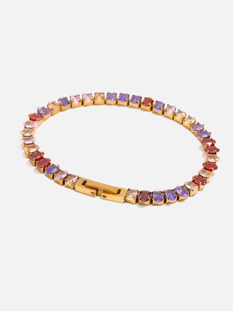 18k Gold Plated Tennis Bracelet CERTÍ x LEMONLUNAR Lemon Lunar UK clothes