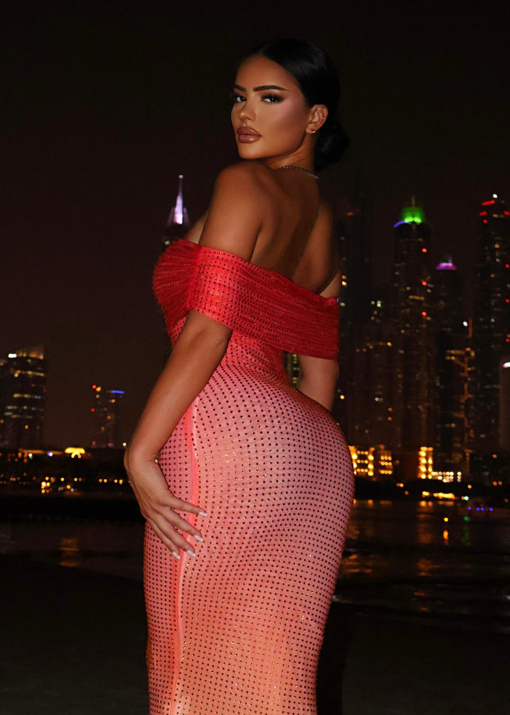 THE CALLIOPE DIAMANTE DRESS LemonLunar clothes