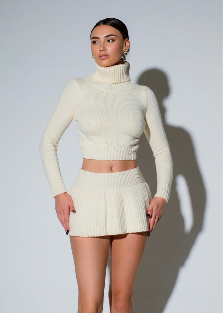 THE ASTRID KNIT TWO PIECE LemonLunar 