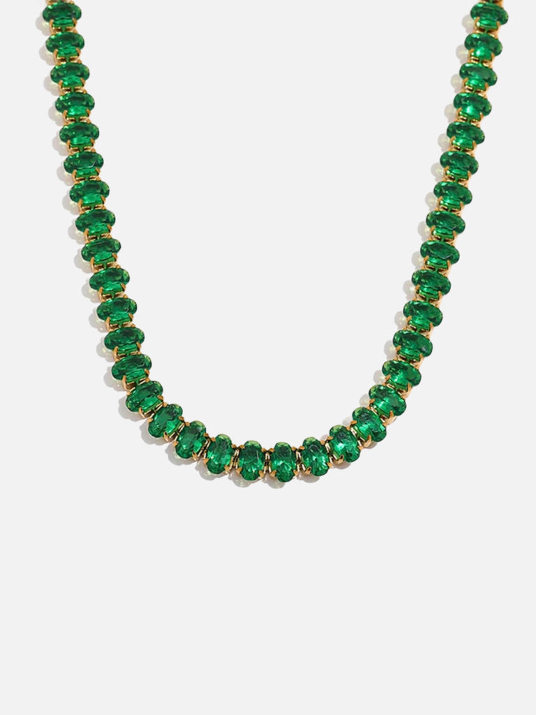 18k Gold Plated Tennis Necklace CERTÍ x LEMONLUNAR Lemon Lunar UK clothes