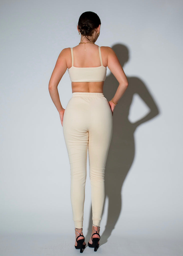 THE BEIGE TRACKSUIT SET LemonLunar clothes