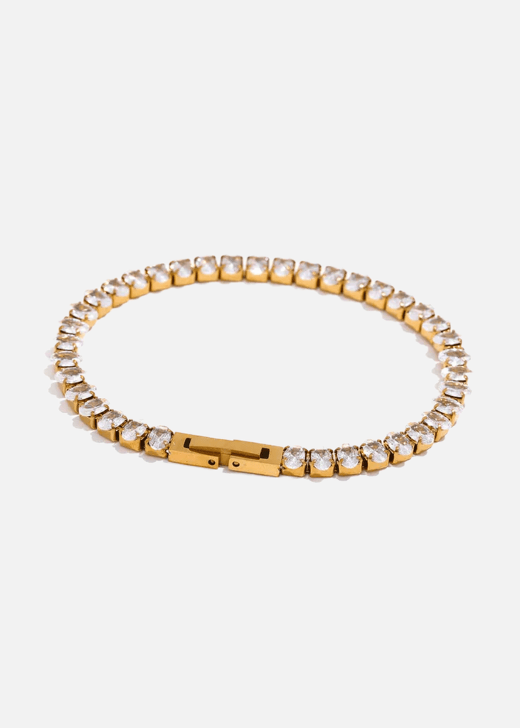 18k Gold Plated Tennis Bracelet CERTÍ x LEMONLUNAR Lemon Lunar UK clothes