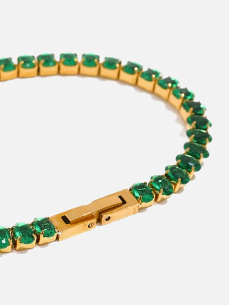 18k Gold Plated Tennis Bracelet CERTÍ x LEMONLUNAR Lemon Lunar UK clothes