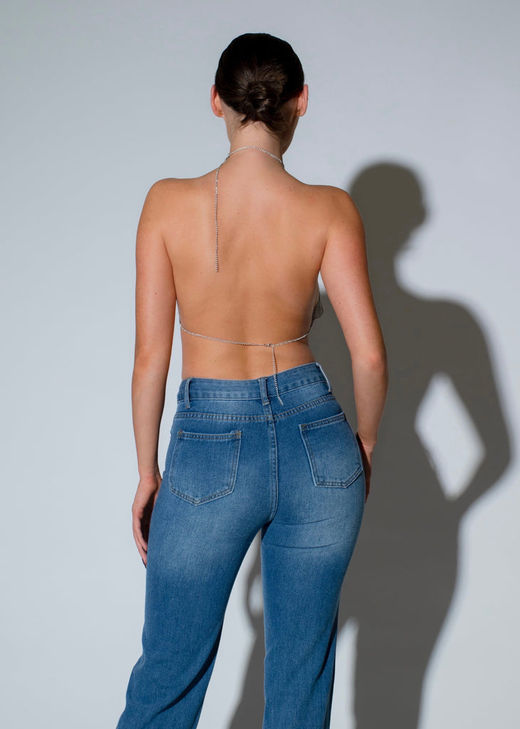 THE RAYA BLUE DENIM JEANS LemonLunar clothes