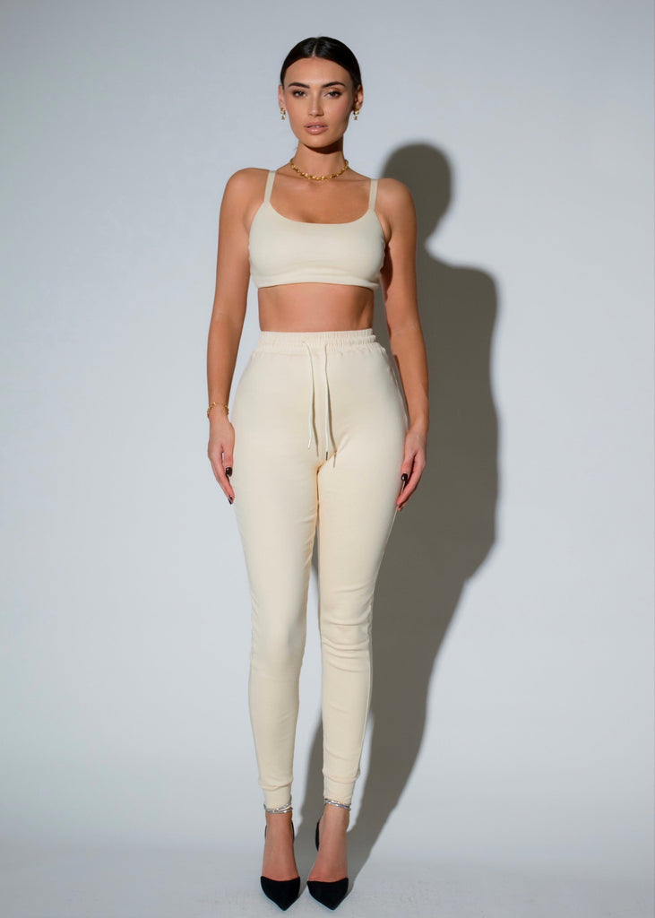 THE BEIGE TRACKSUIT SET LemonLunar clothes