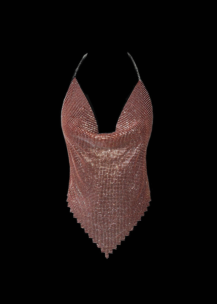 THE CARLA DIAMANTE TOP RED LemonLunar clothes