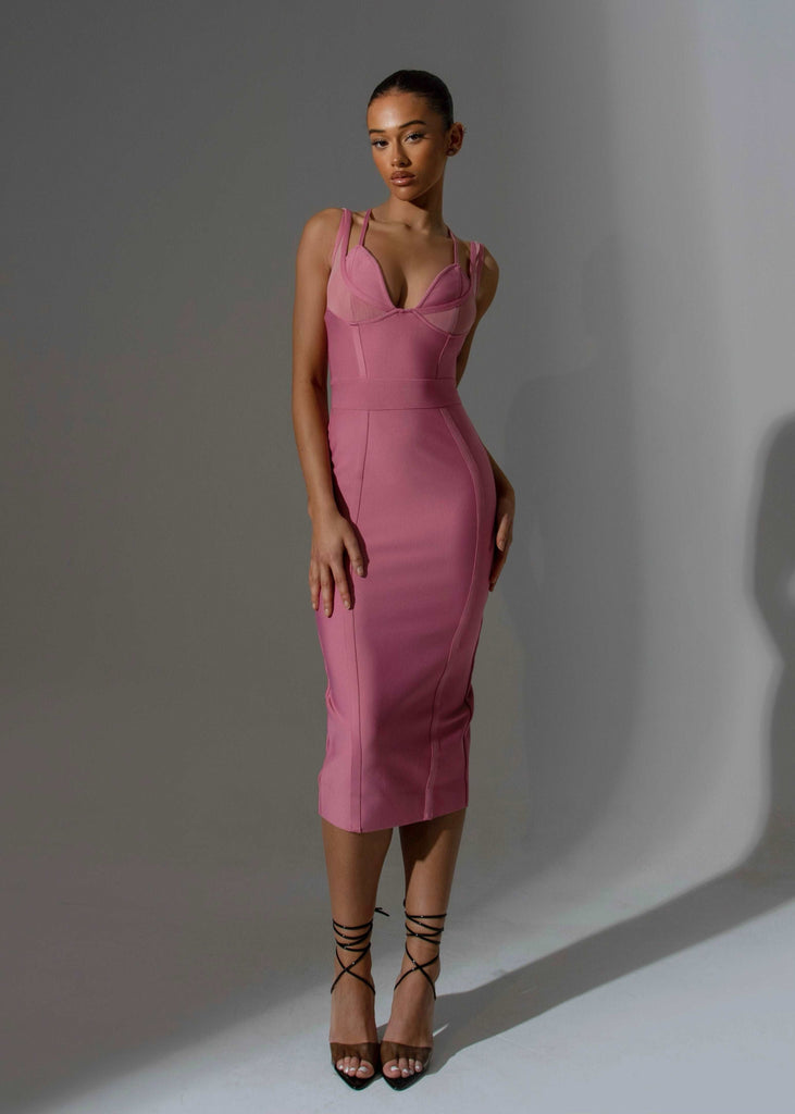 THE ALMA BANDAGE DRESS LemonLunar clothes