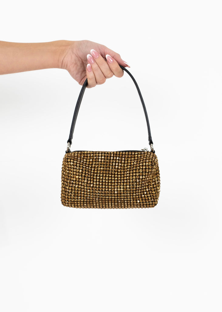 THE GOLD DIAMANTE BAG LemonLunar 