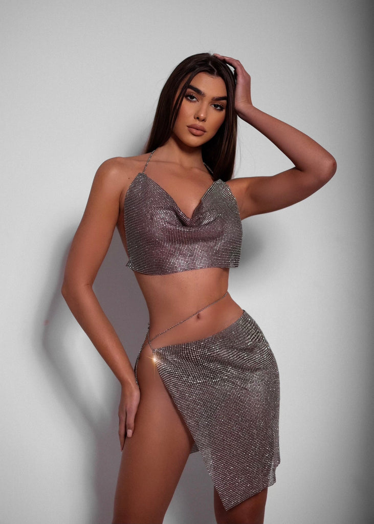 THE IRINI DIAMANTE SET BROWN LemonLunar clothes