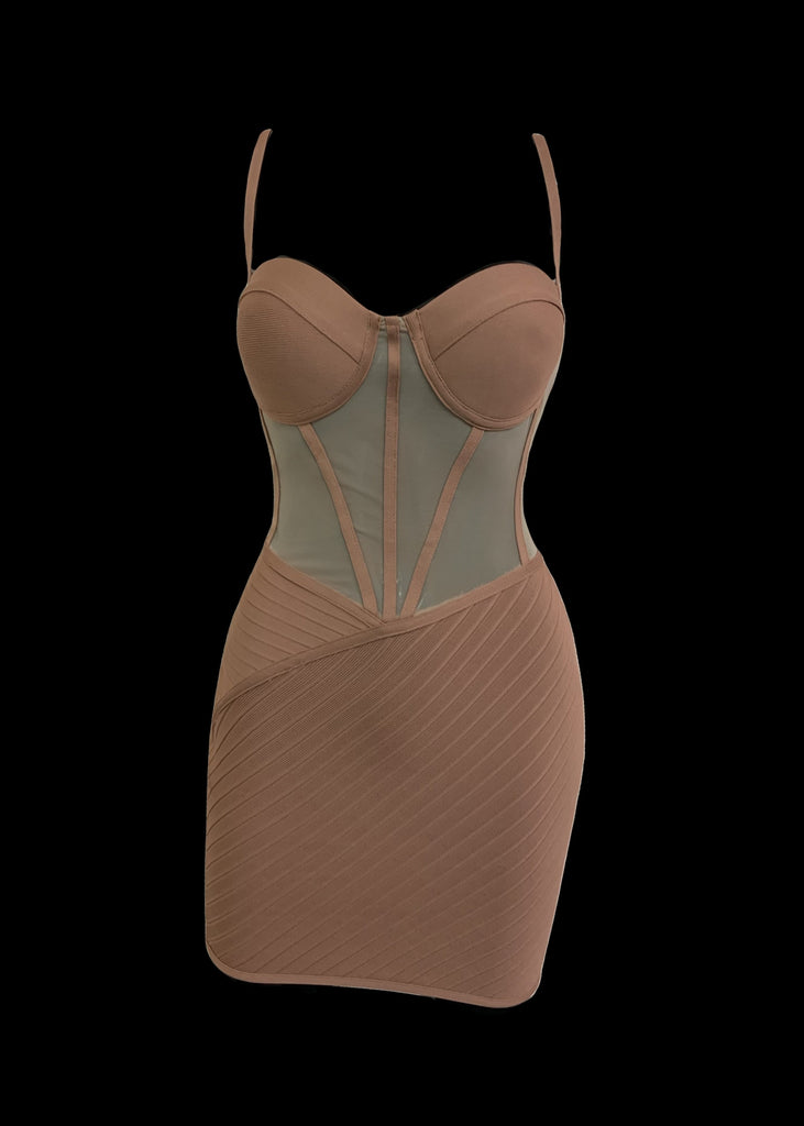 THE HANA BANDAGE DRESS LemonLunar clothes