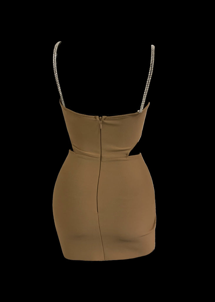 THE LINDSEY BROWN BANDAGE DRESS LemonLunar clothes
