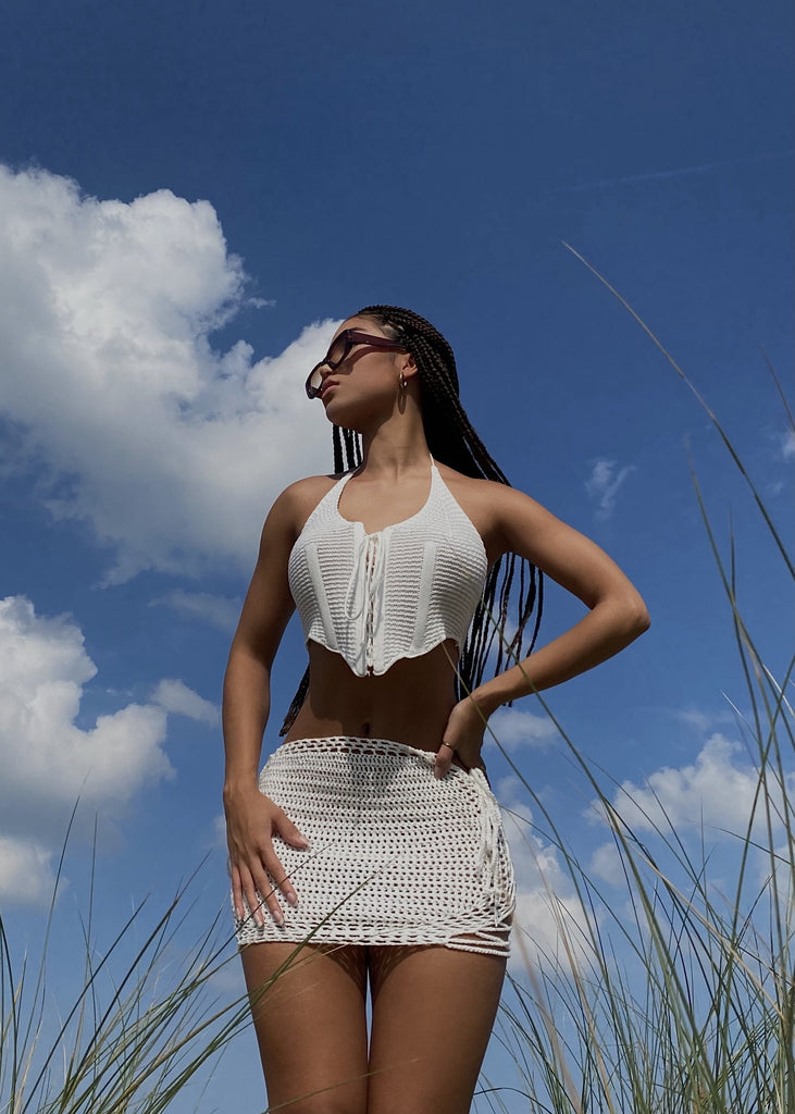 THE EMANI CROCHET SET LemonLunar clothes