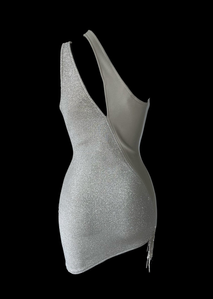 THE JIMENA BEIGE BANDAGE DRESS LemonLunar clothes