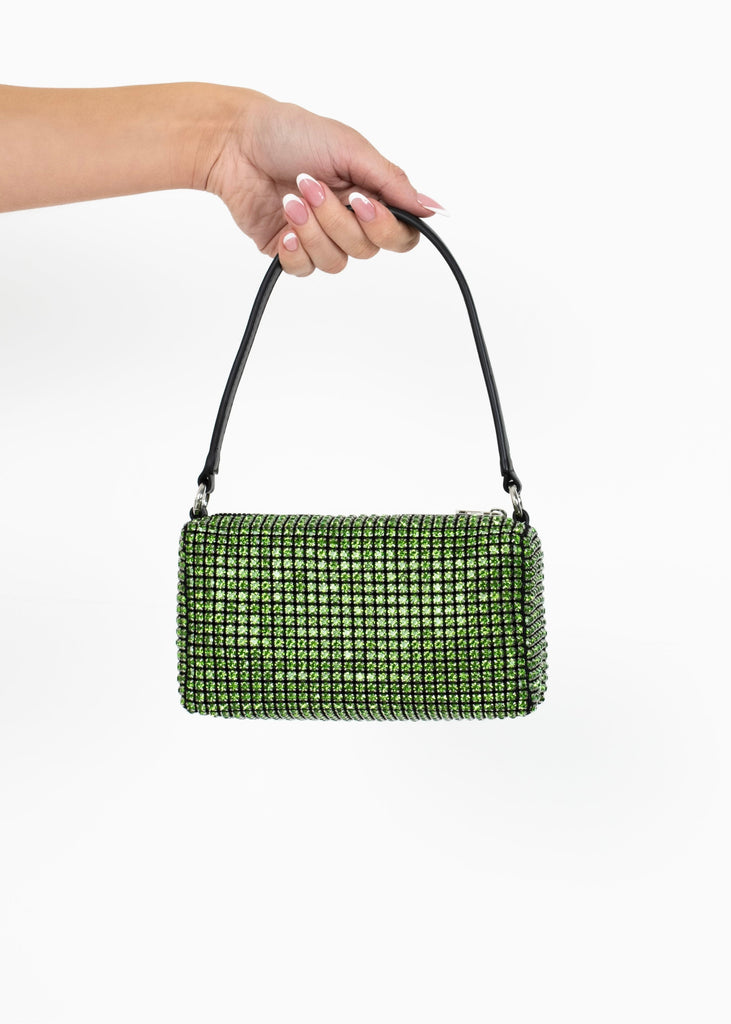 THE GREEN DIAMANTE BAG LemonLunar 