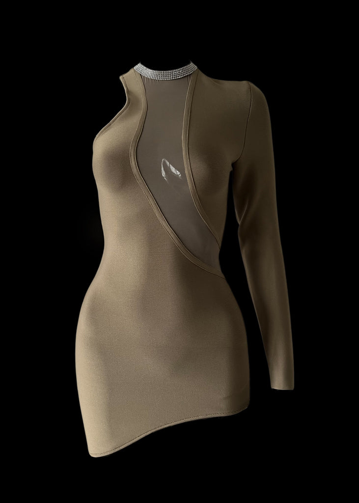 THE ZOYA BANDAGE DRESS LemonLunar clothes