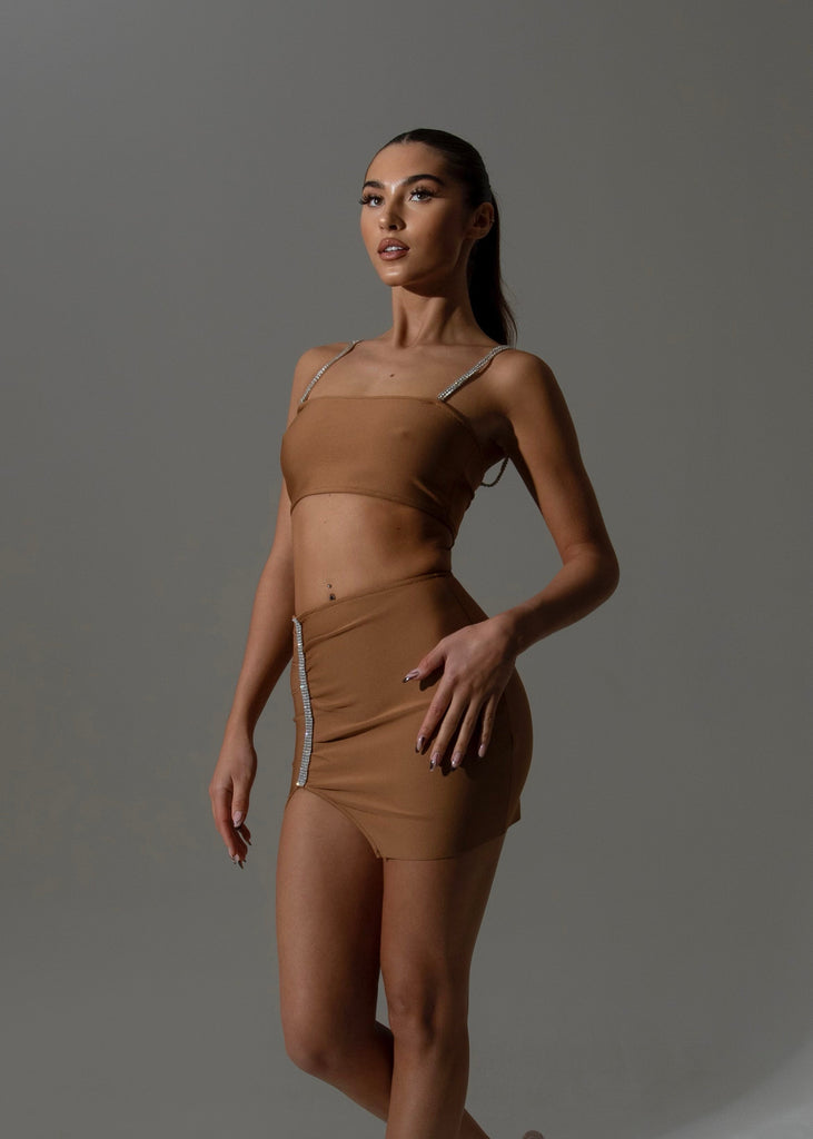 THE LINDSEY BROWN BANDAGE DRESS LemonLunar clothes