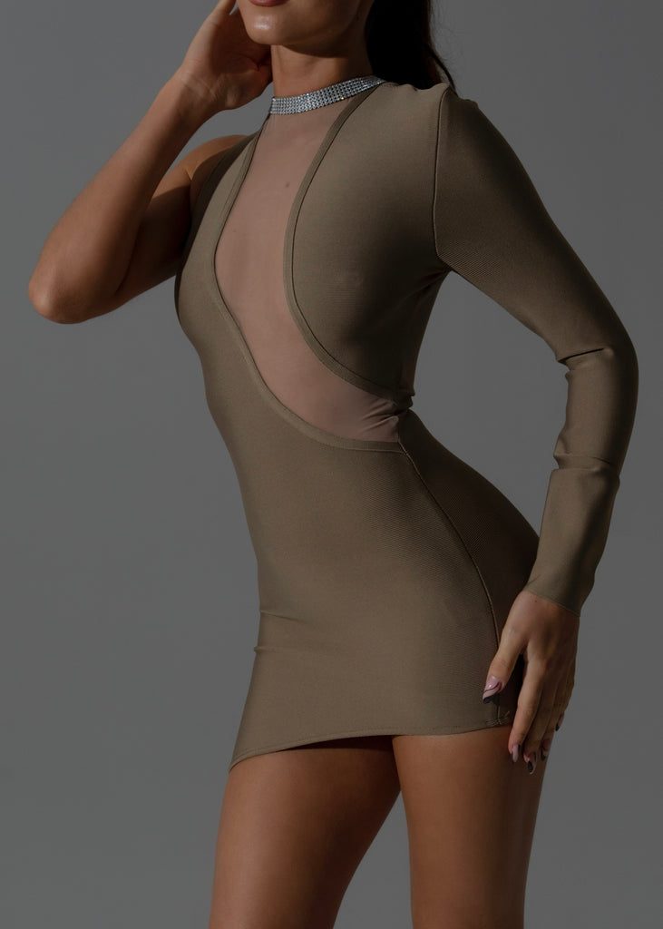 THE ZOYA BANDAGE DRESS LemonLunar clothes