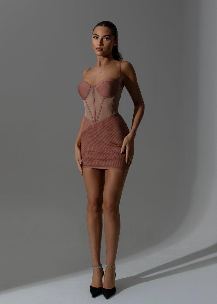 THE HANA BANDAGE DRESS LemonLunar clothes