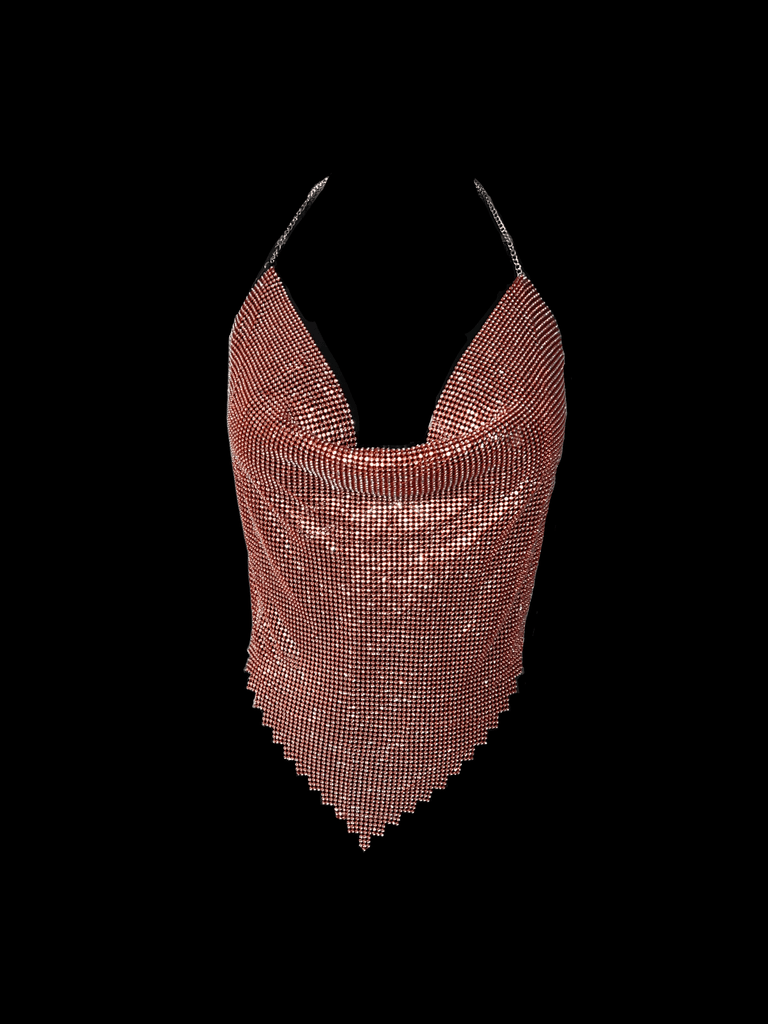THE CARLA DIAMANTE TOP RED LemonLunar clothes