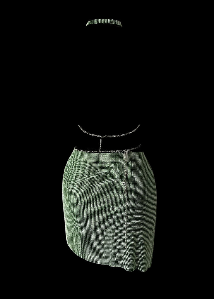 THE IRINI DIAMANTE SET GREEN LemonLunar clothes